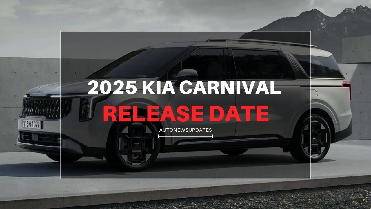 2025 Kia Carnival Release Date