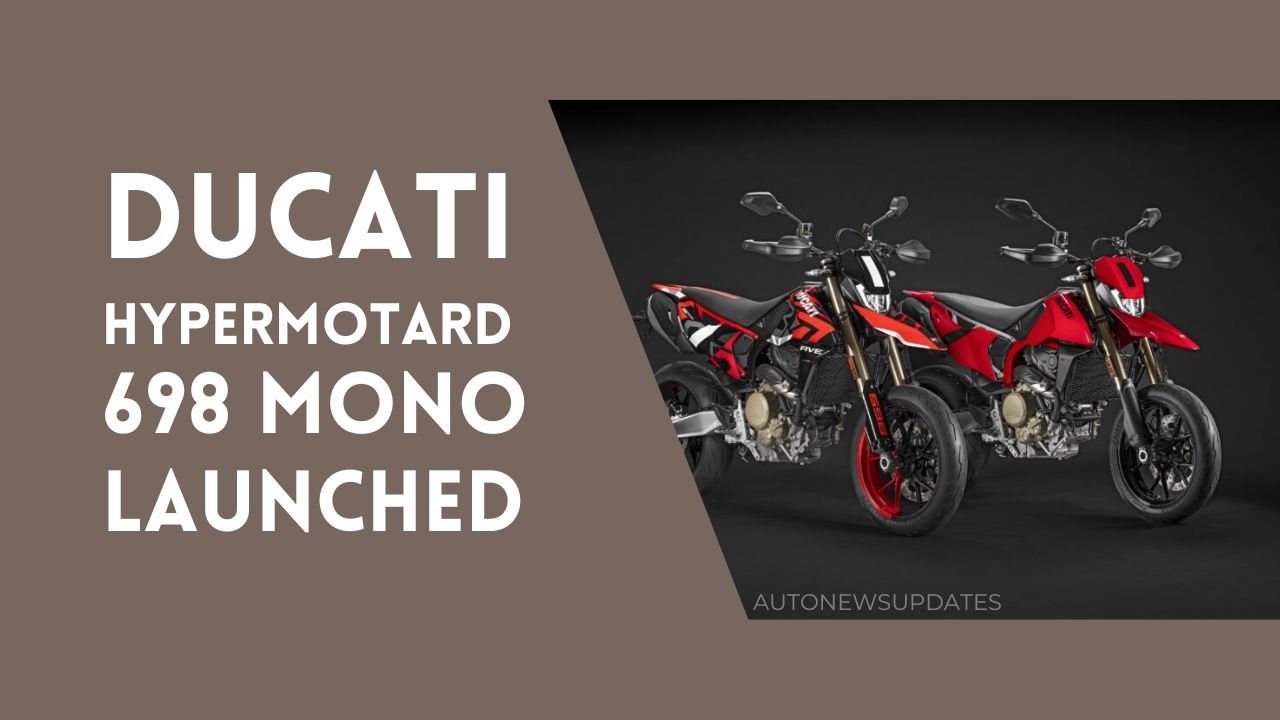 Ducati Hypermotard 698 Mono Launched